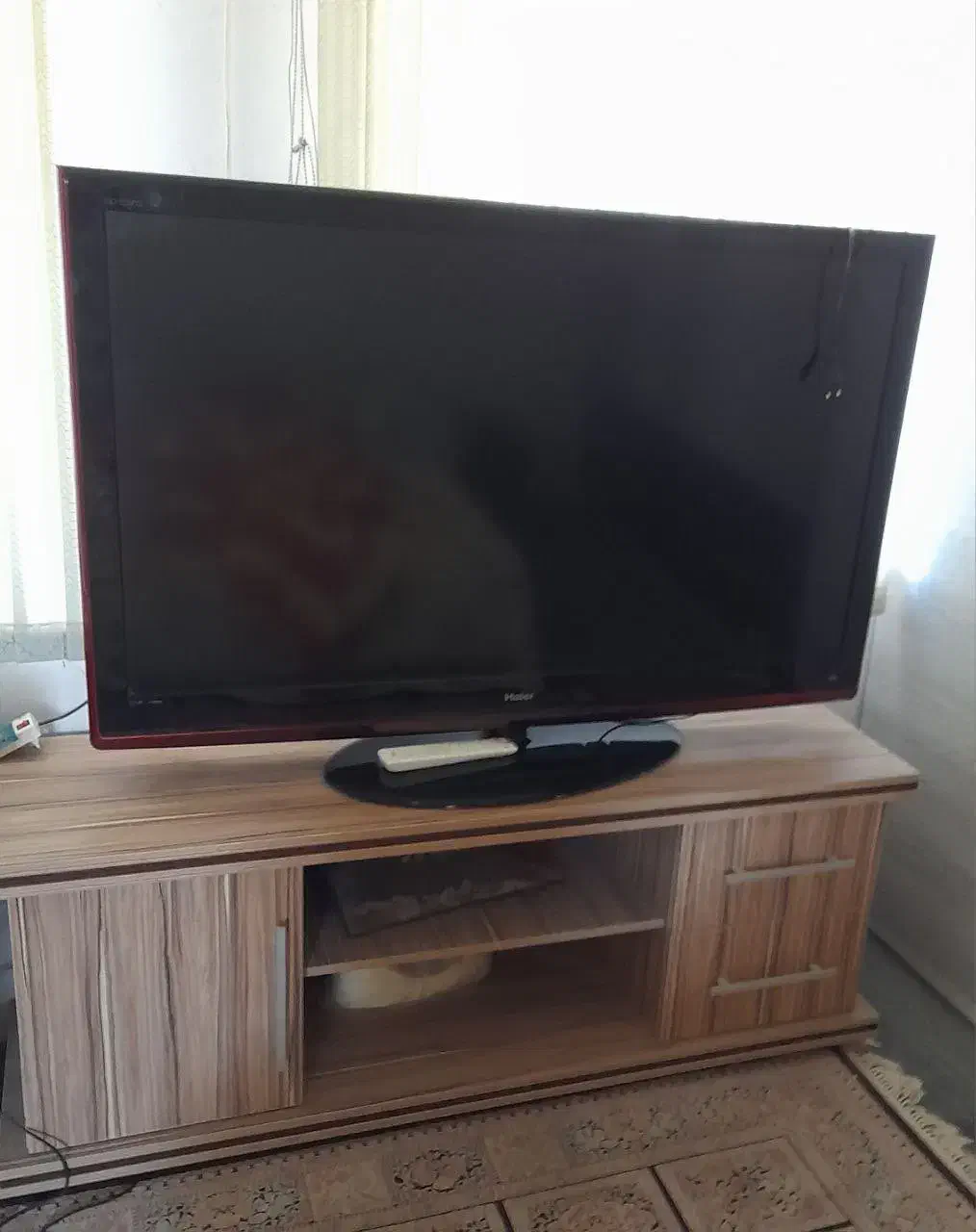 تلویزیونLCD  هایر ۵۵ اینچ|تلویزیون و پروژکتور|قزوین, |دیوار