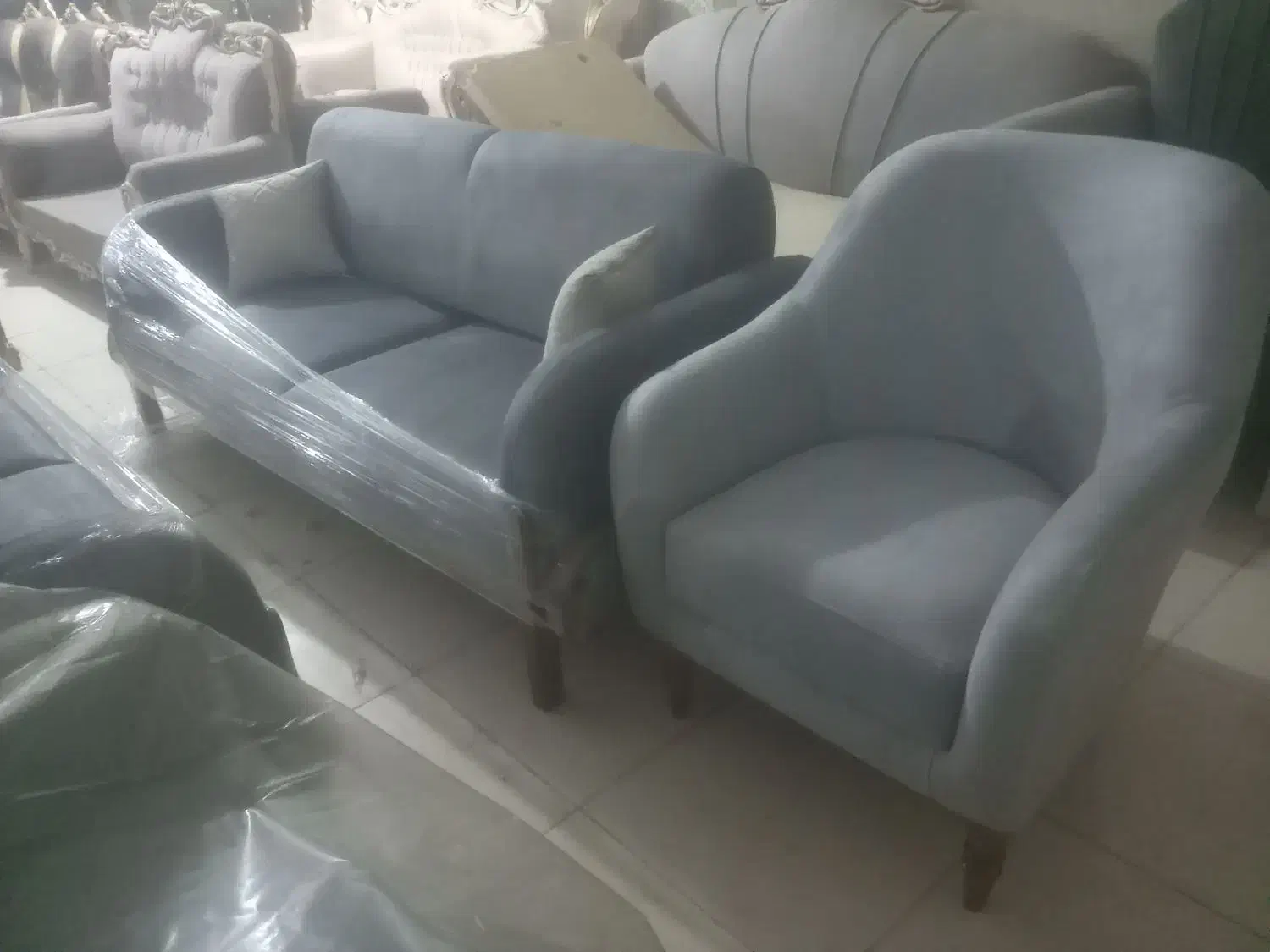 مبلمان راحتی|مبلمان خانگی و میز عسلی|زاهدان, |دیوار