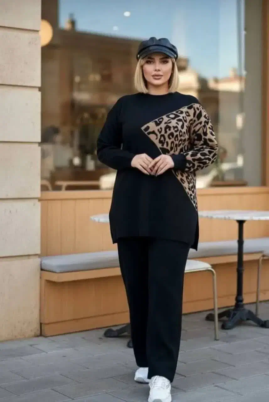 ست بلوز وشلوار بافت متراکم|لباس|قم, نخودی|دیوار