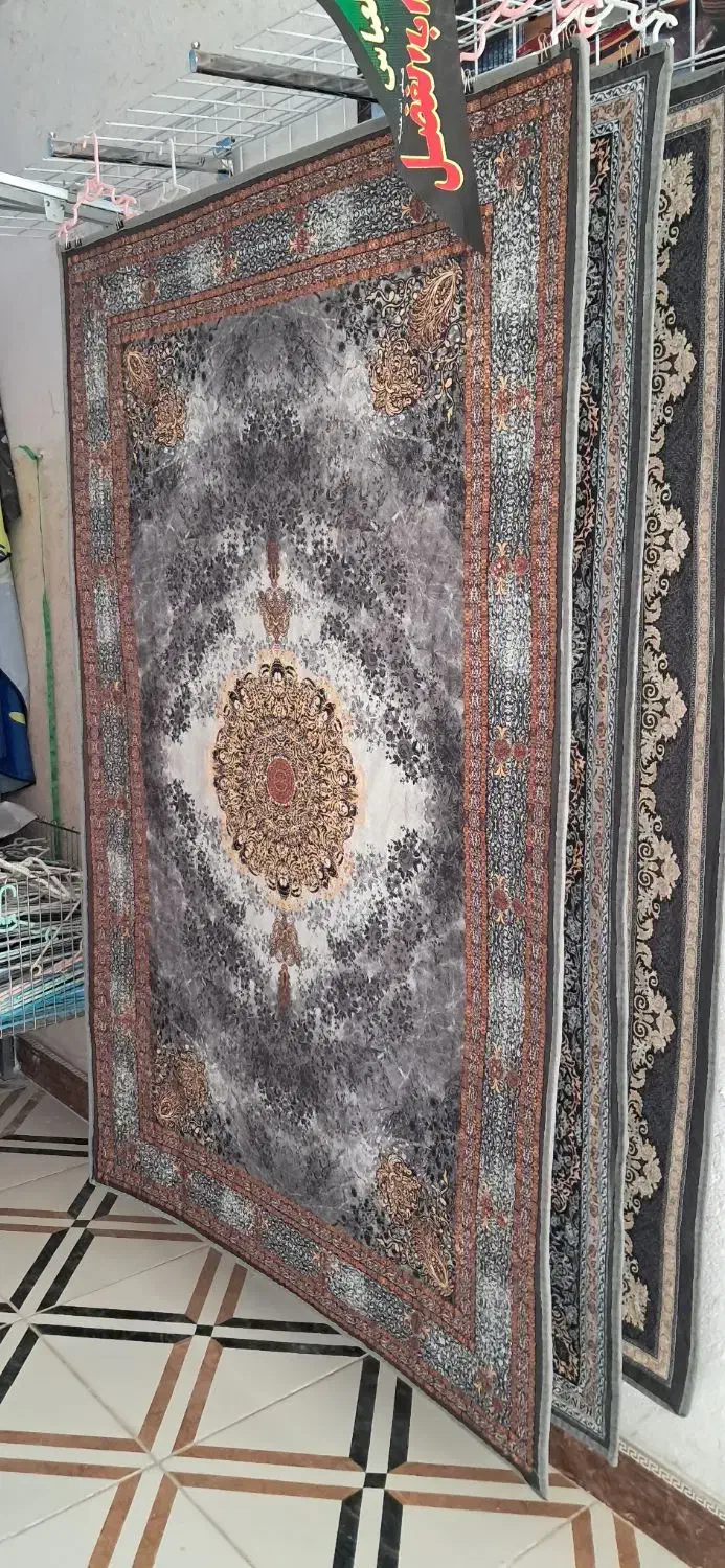 قالیچه ترکی تبریز   پلی استر ۱۸۰ * ۱۲۰ قیمت خرید|فرش|لامرد, |دیوار