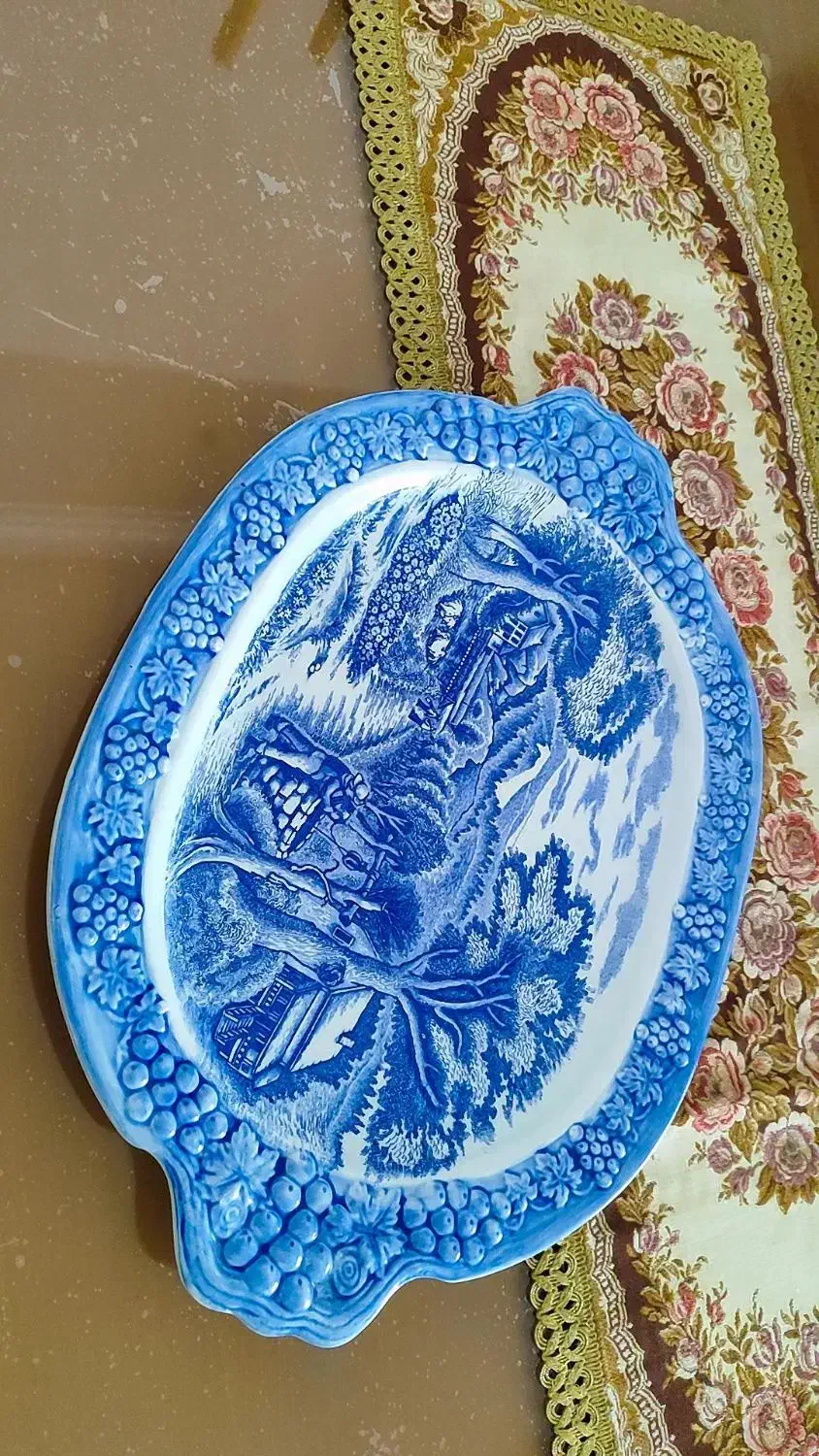 دیس ژاپنی قدیمی|کلکسیون اشیاء عتیقه|تکاب, |دیوار