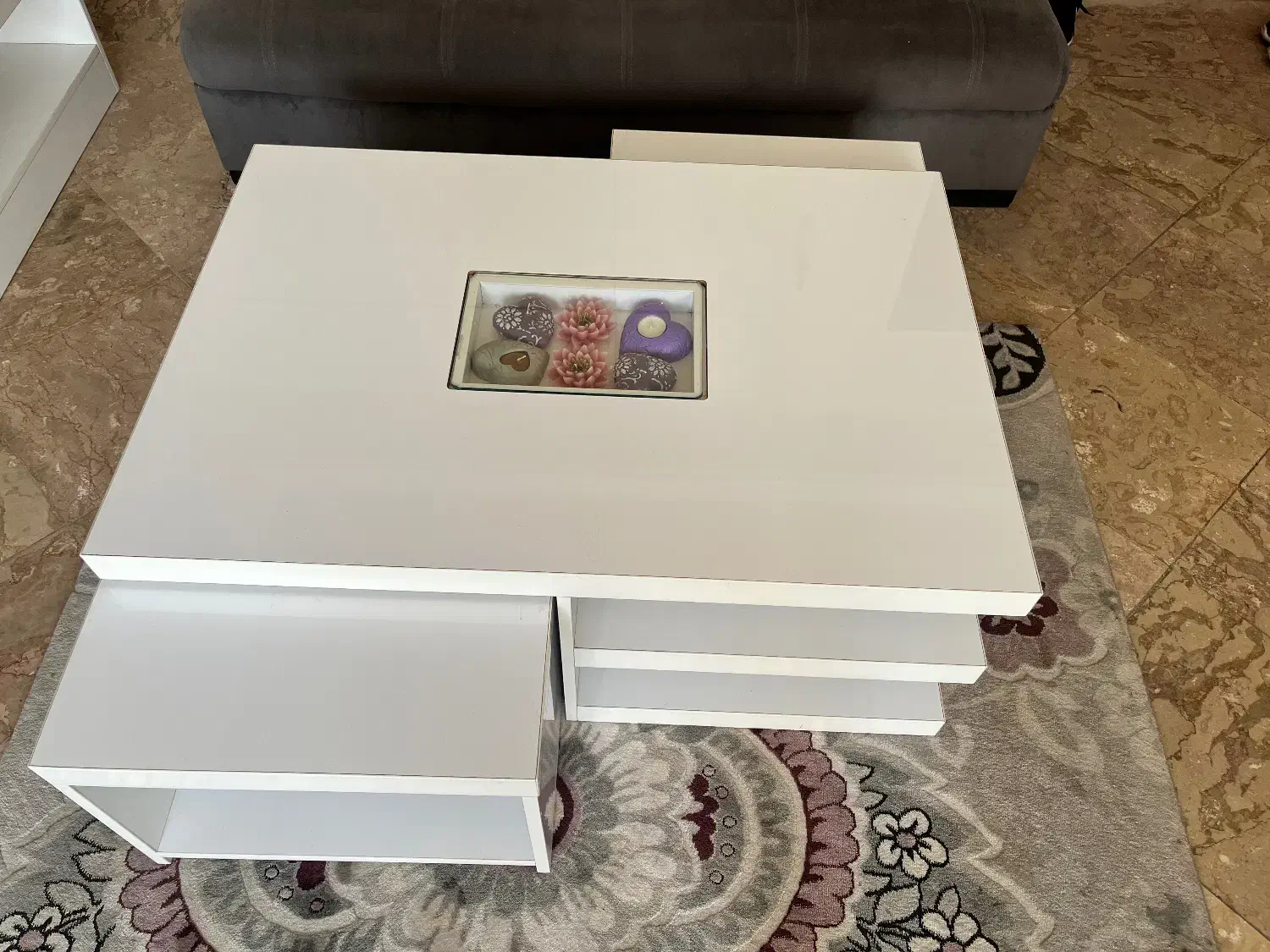 میز جلو مبل با دو عسلی|میز و صندلی غذاخوری|تهران, سوهانک|دیوار