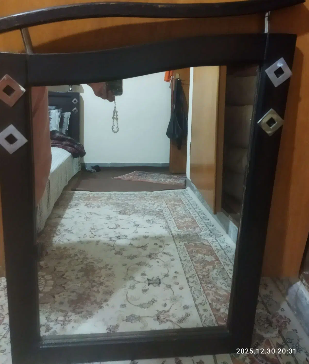 آینه رنگ قهوه ای|آینه|قوچان, |دیوار