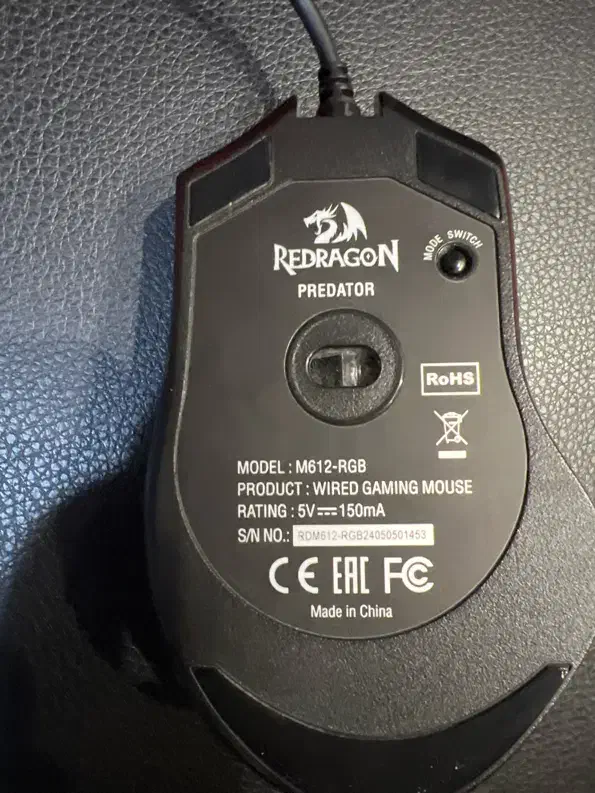 موس m612 redragon|قطعات و لوازم جانبی رایانه|اصفهان, فیض|دیوار