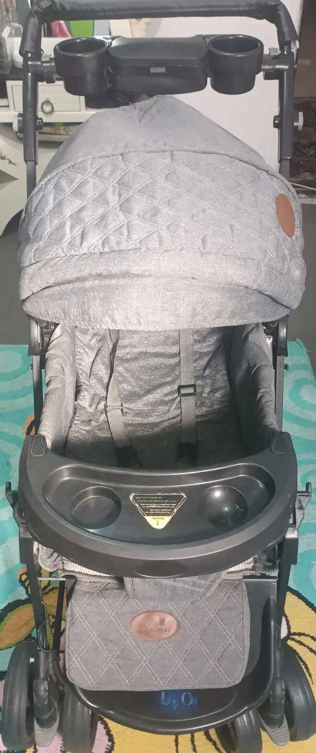 ست کالسکه و گهواره کریر مارک دلیجان|اسباب و اثاث بچه|تهران, یافت آباد شمالی|دیوار