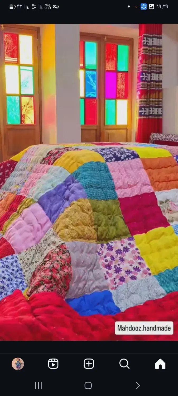 دوخت لحاف وتشک وبالش ساده وطبی وست40تیکه|رختخواب، بالش، پتو|تهران, صفا|دیوار