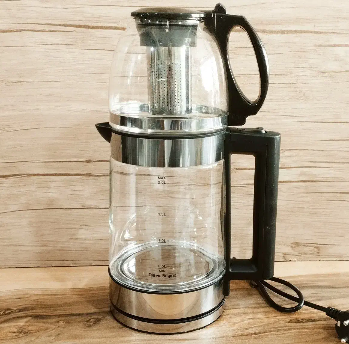 چای‌ساز چای ساز روهمی پیرکس قطع کن دار|سماور، چای‌ساز، قهوه‌ساز|کرمانشاه, |دیوار