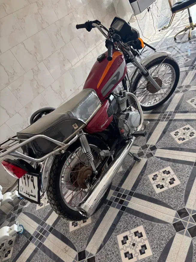 موتور سیکلت تمیز بدون هیچ مشکلی|موتورسیکلت|صوغان, |دیوار
