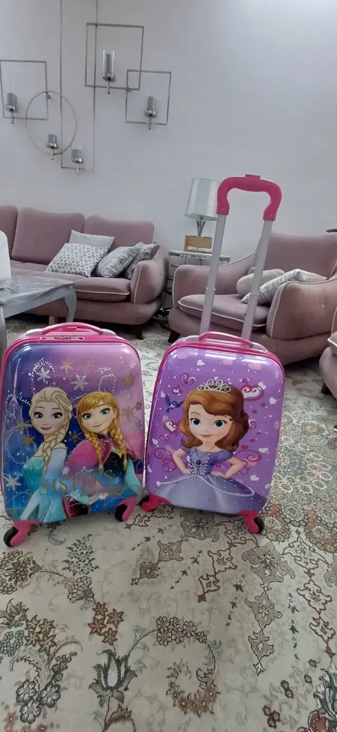 چمدان دخترانه دو عدد|کیف، کفش، کمربند|مشهد, بلال|دیوار