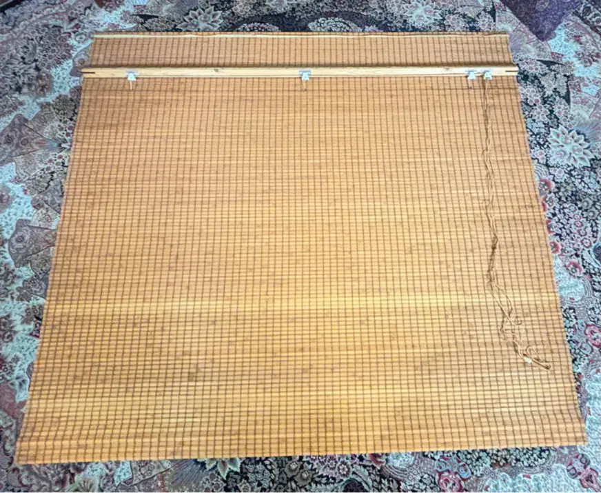 پرده حصیری (بامبو) سالم و تمیز ابعاد بزرگ|پرده، رانر، رومیزی|شیراز, بریجستون|دیوار