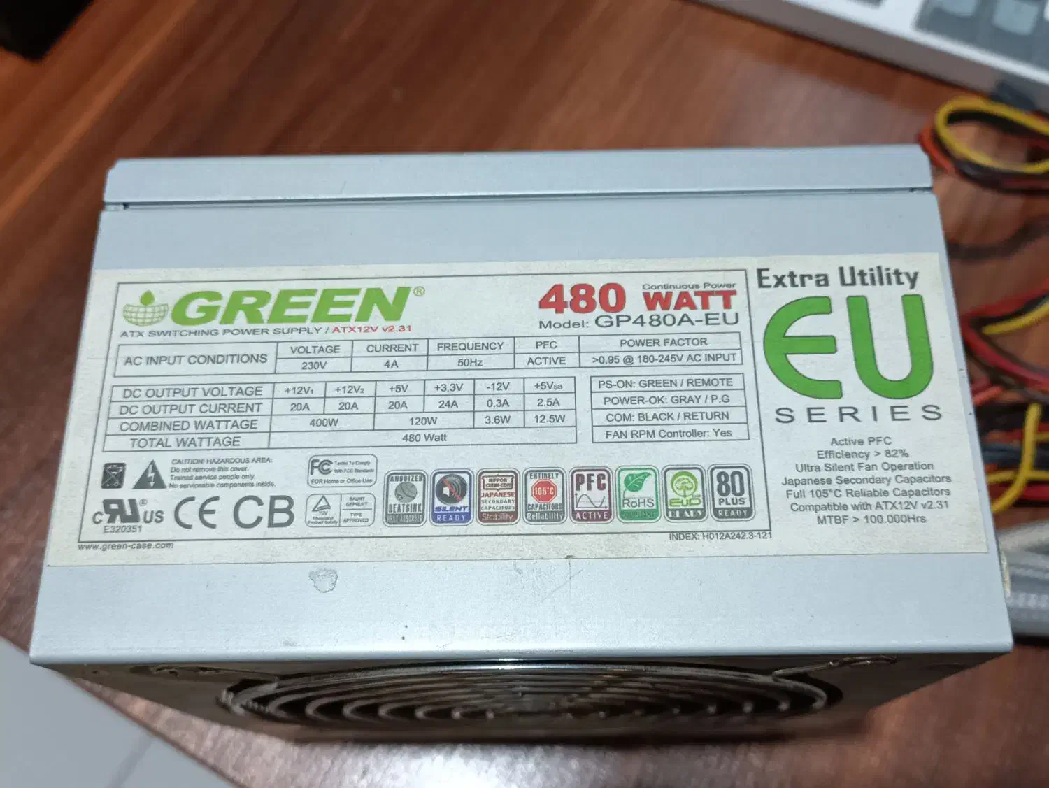 پاور 480 گرین سری eu|قطعات و لوازم جانبی رایانه|آمل, |دیوار