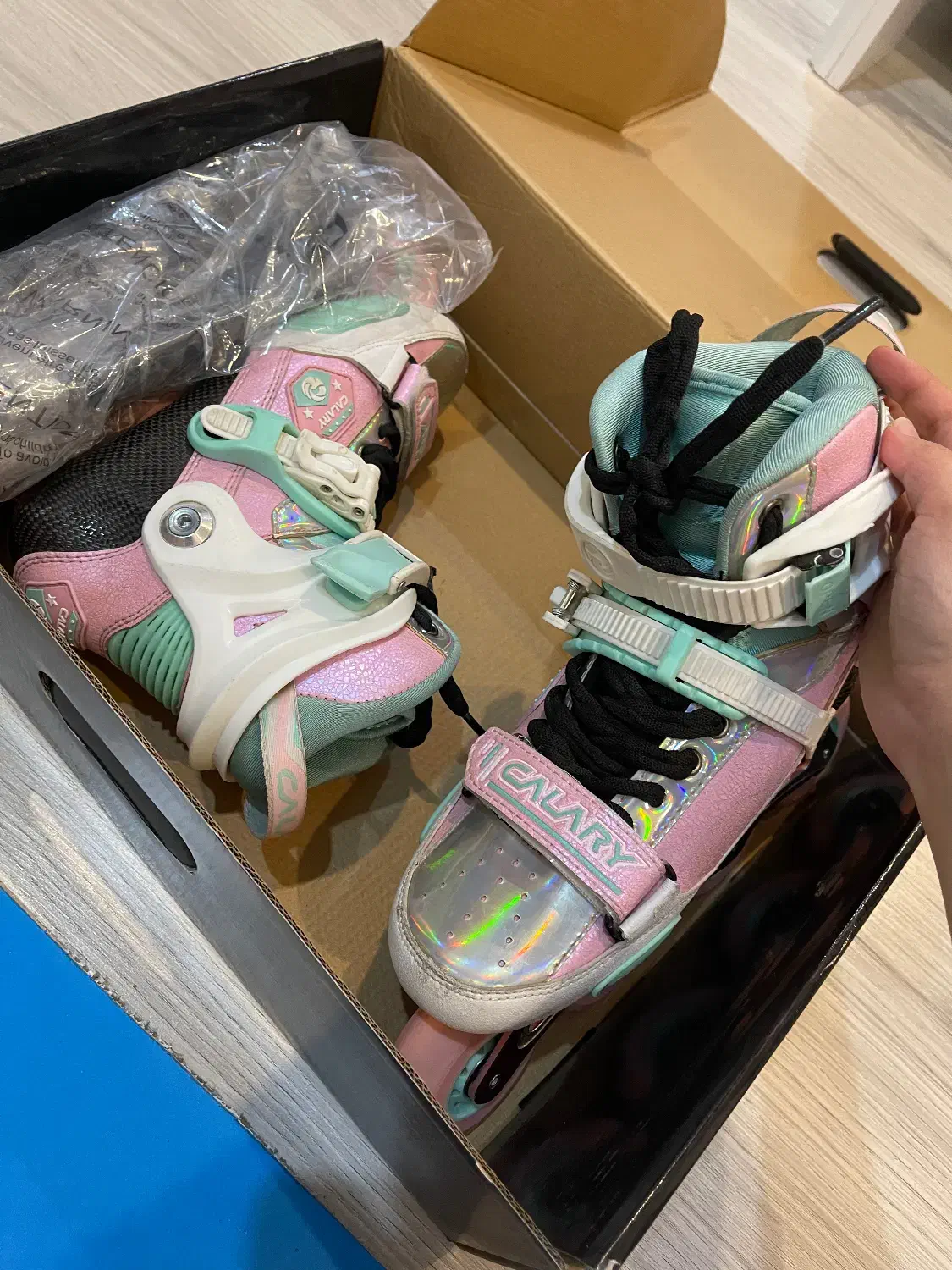 اسکیت کالری سایز۳۵تا۳۷|دوچرخه، اسکیت، اسکوتر|شیراز, قدوسی غربی|دیوار