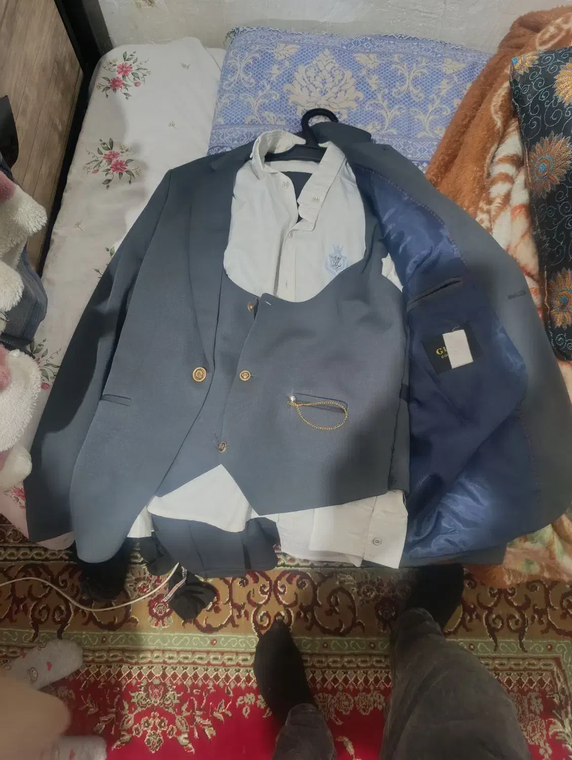 یک دست کتشلوار مردانه|لباس|زاهدان, |دیوار