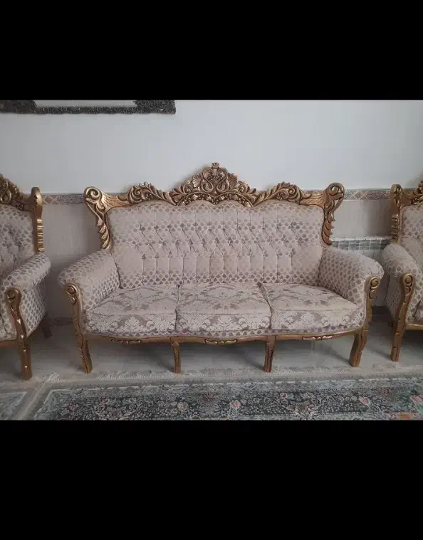 مبلمان سلطنتی درحدنو|مبلمان خانگی و میز عسلی|رزن, |دیوار