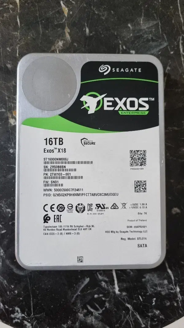 هارد 16TB سیگیت|قطعات و لوازم جانبی رایانه|کرج, فاز ۳ مهرشهر|دیوار