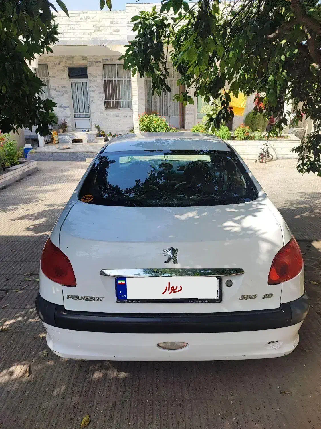 پژو 206sd تیپ 2|خودرو سواری و وانت|گنبد کاووس, |دیوار