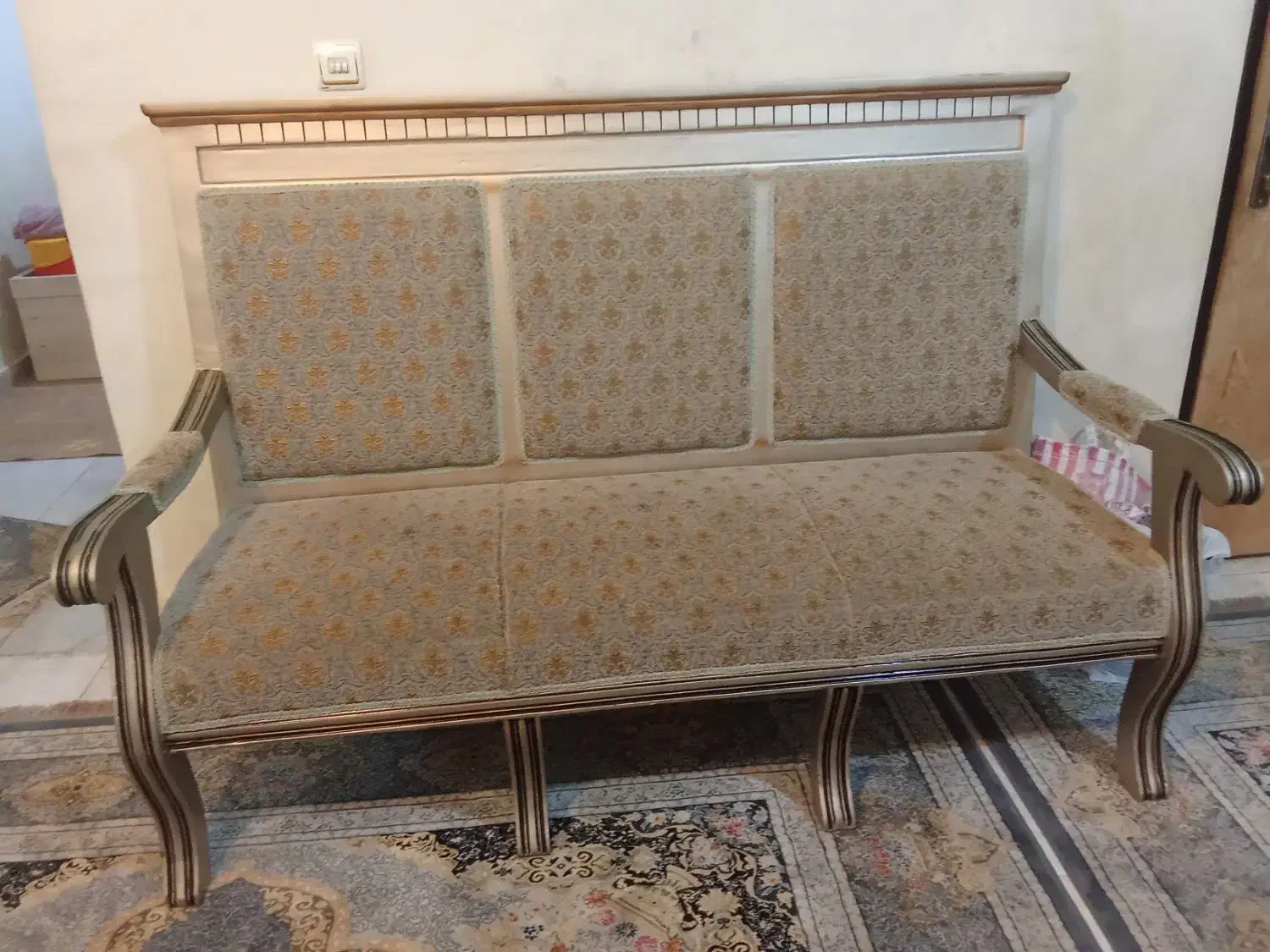 مبل نیمه استیل کلاسیک|مبلمان خانگی و میز عسلی|محمدشهر, سیدآباد|دیوار