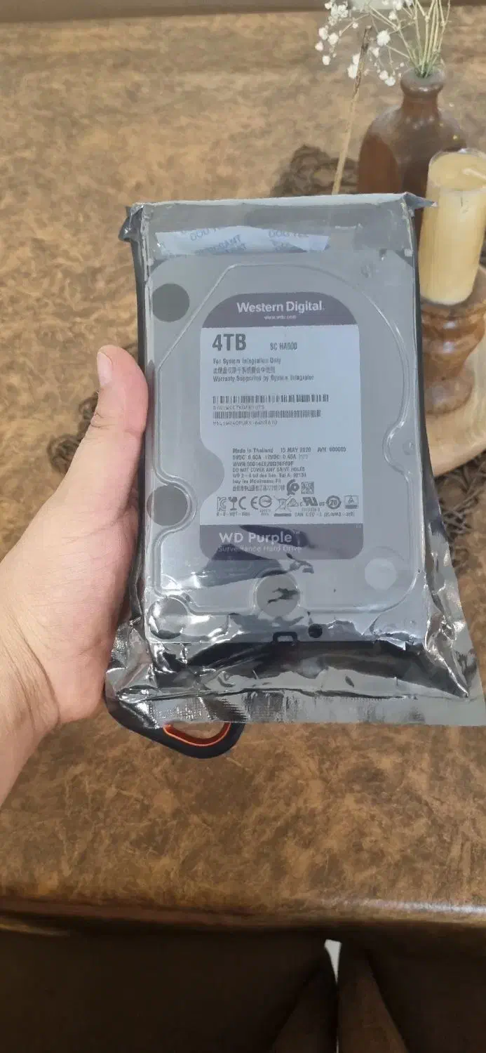 هارد ۴ ترابایت بنفش|قطعات و لوازم جانبی رایانه|کرمان, |دیوار