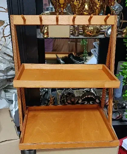 استند چوبی آشپزخانه نظم دهنده|آب‌چکان و نظم‌دهنده ظروف|قم, پردیسان|دیوار