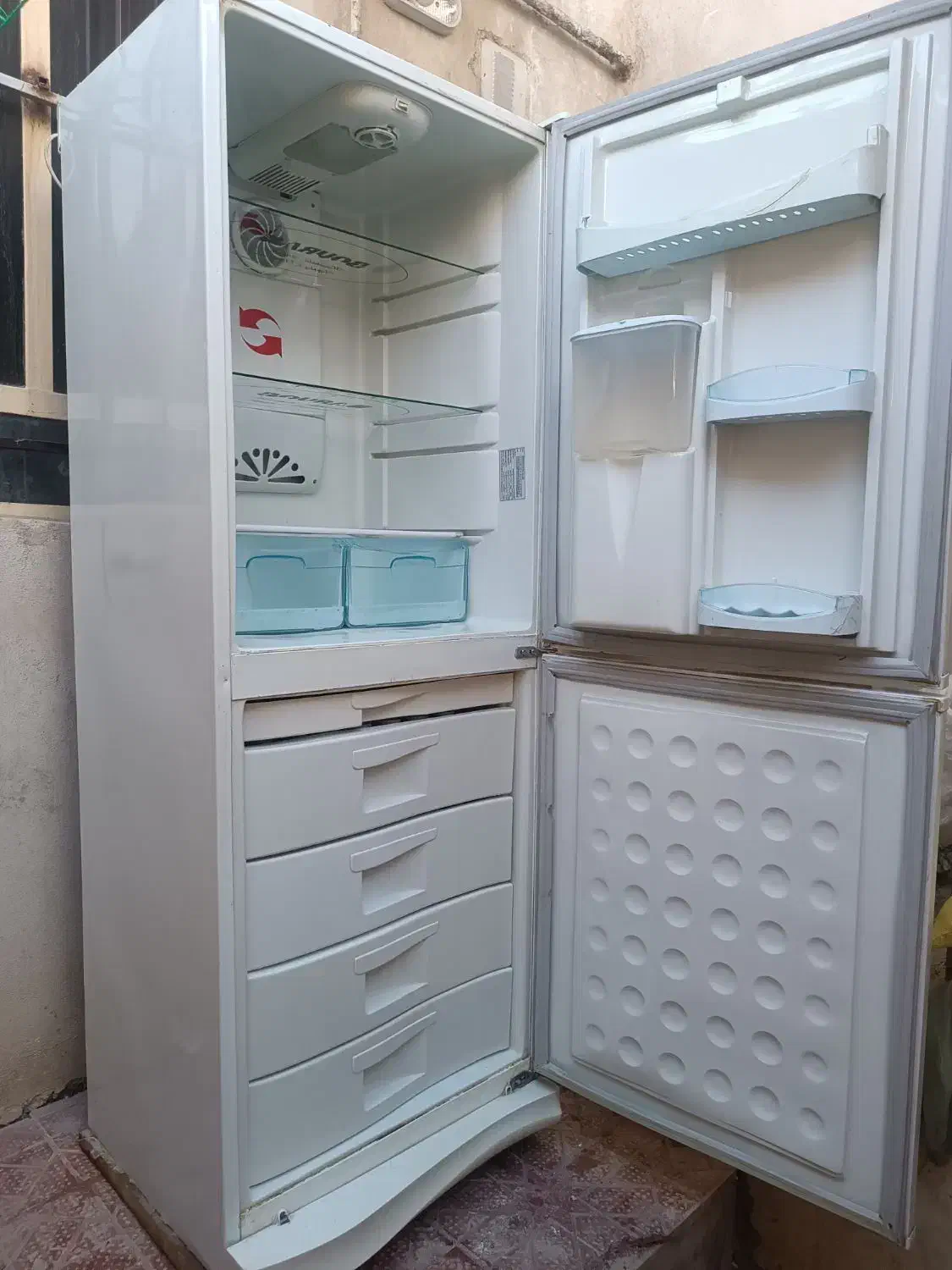 یخچال دو در سالم|یخچال و فریزر|نورآباد, |دیوار