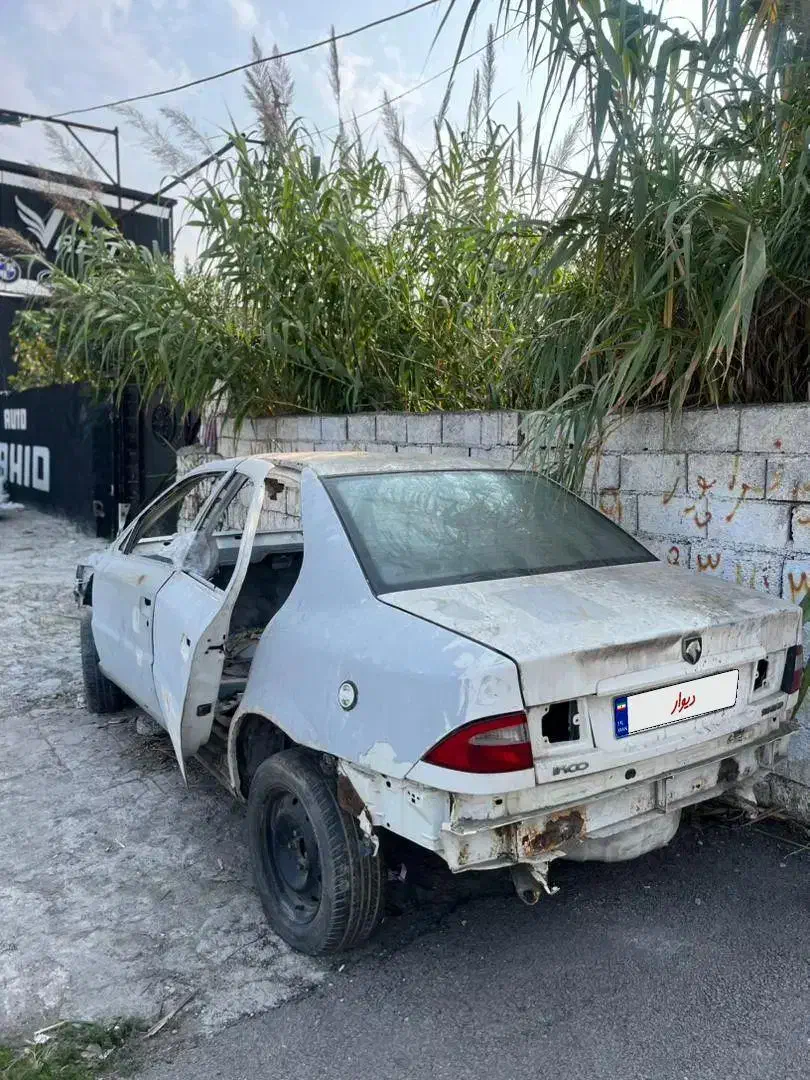 سمند تصادفی در حال بازسازی|خودرو سواری و وانت|قائمشهر, |دیوار