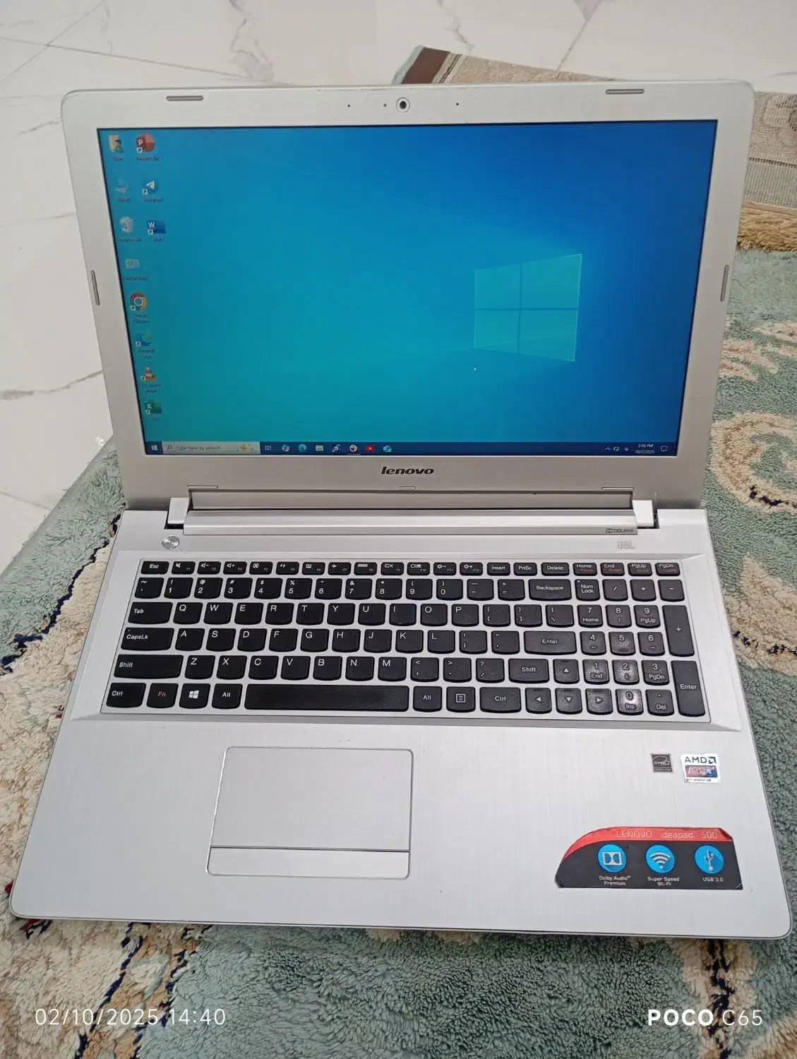 لب تاب lenovo|رایانه همراه|میناب, |دیوار