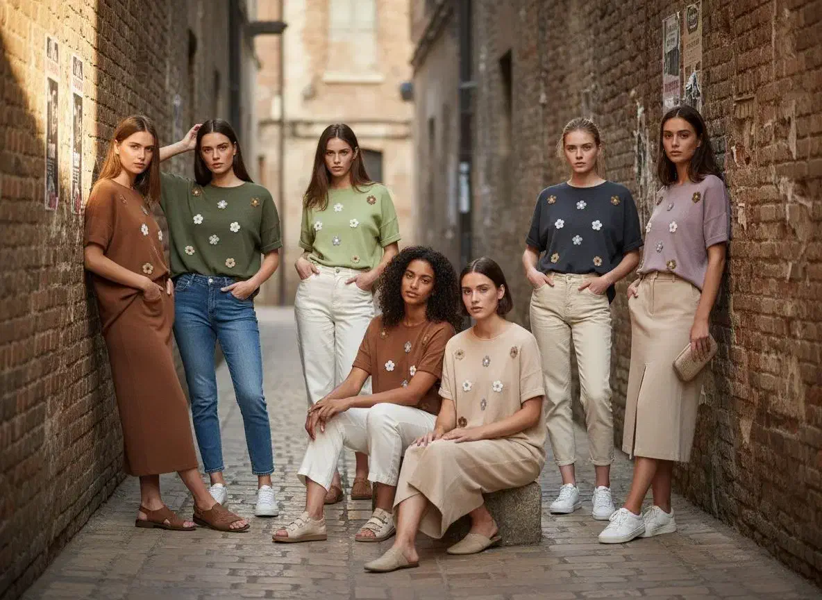 کراپ شکوفه|لباس|گلبهار, شهر جدید گلبهار|دیوار