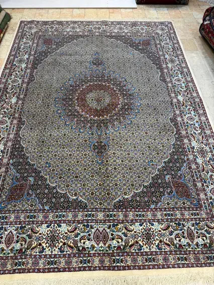 فرش دستبافت جفت ۹متری ماهی اکبند|فرش|تهران, باغ فیض|دیوار