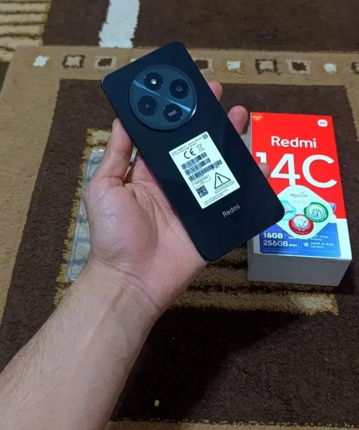 شیائومی ردمی ۱۴C با رام۸وحافظه۲۵۶|موبایل|رشت, شهرک شهید عباسپور|دیوار