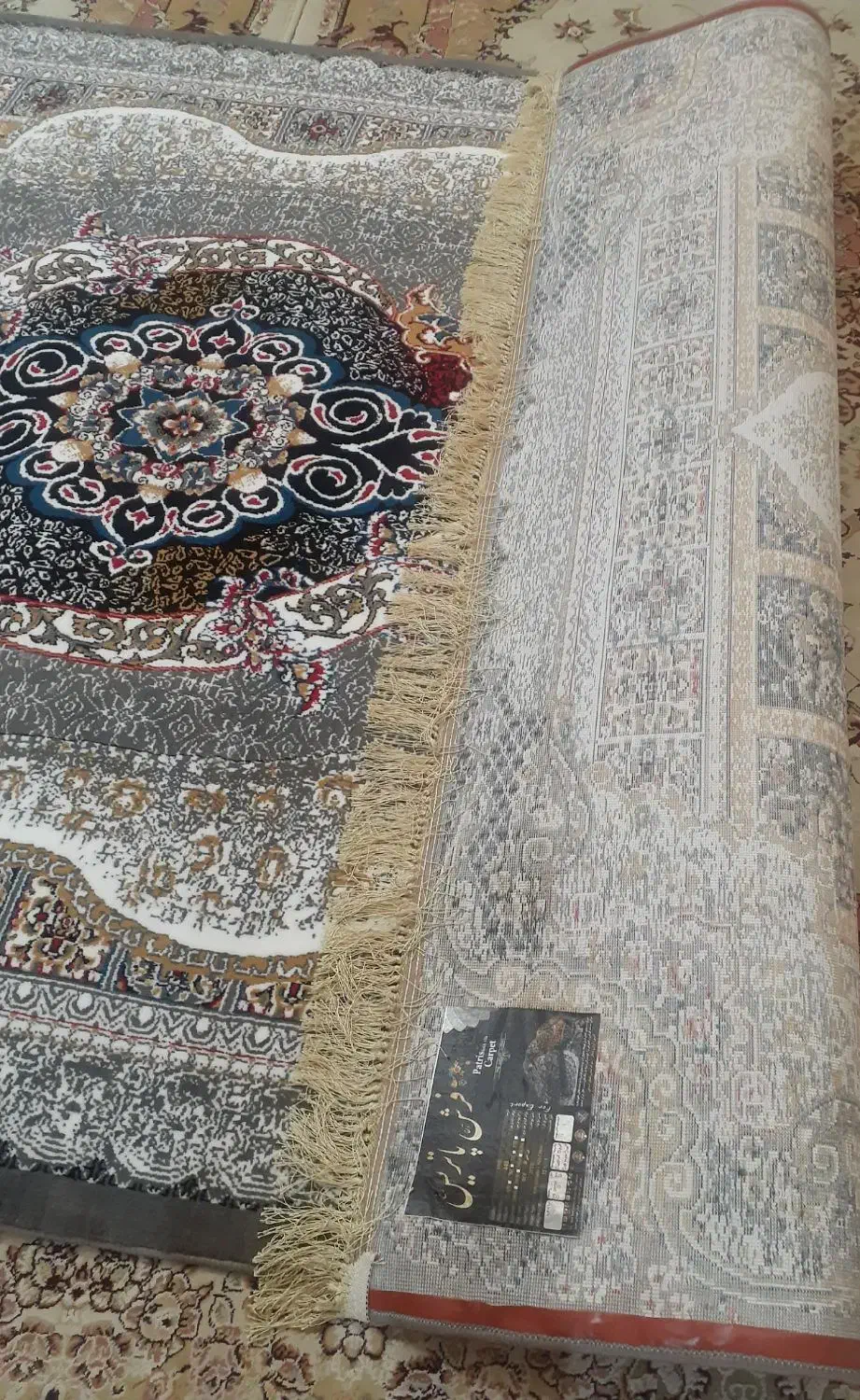 دوتا فرش ماشینی ۶متری اکبند  داخل کاوره|فرش|تهران, آذری|دیوار