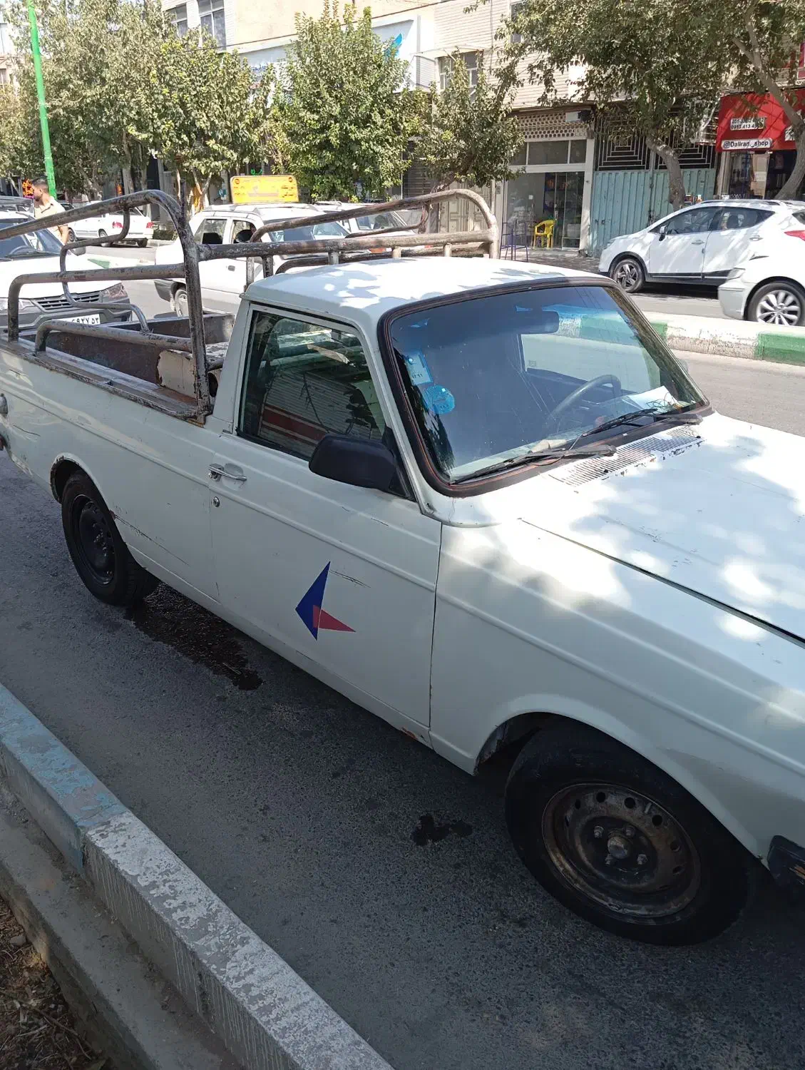 پیکان وانت سفید دو گانه فابریک مدل 1385|خودرو سواری و وانت|خمینیشهر, |دیوار