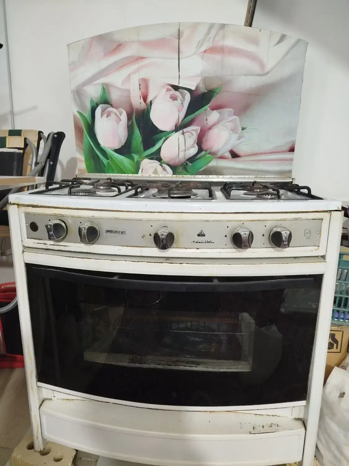 گاز ۵ شعله|اجاق گاز و لوازم برقی پخت‌وپز|مرودشت, دولت آباد|دیوار