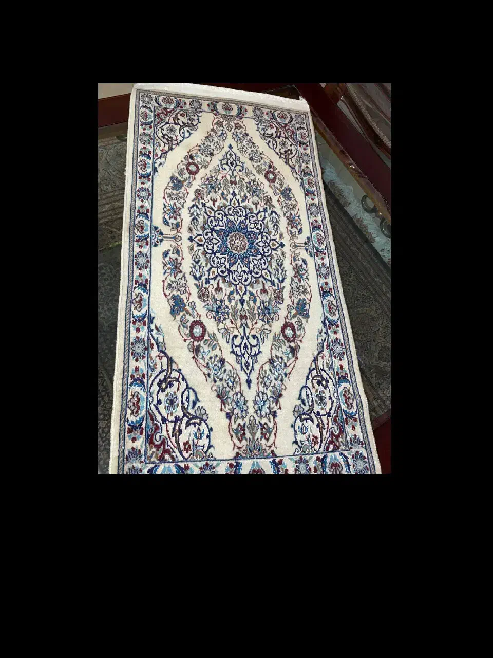 بنام خدا قالیچه ناعین قدیمی،۶لا۶۰رج|فرش|تهران, سنائی|دیوار