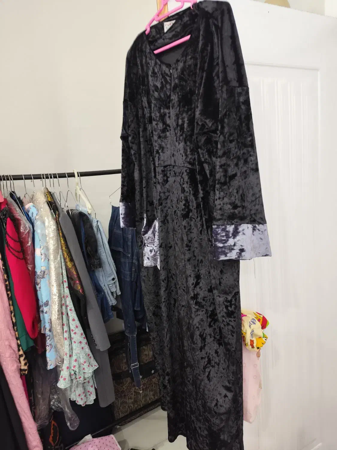 سه عدد مانتو عبایی سایز۵۰ سالم و درحد نو|لباس|محمودآباد, |دیوار