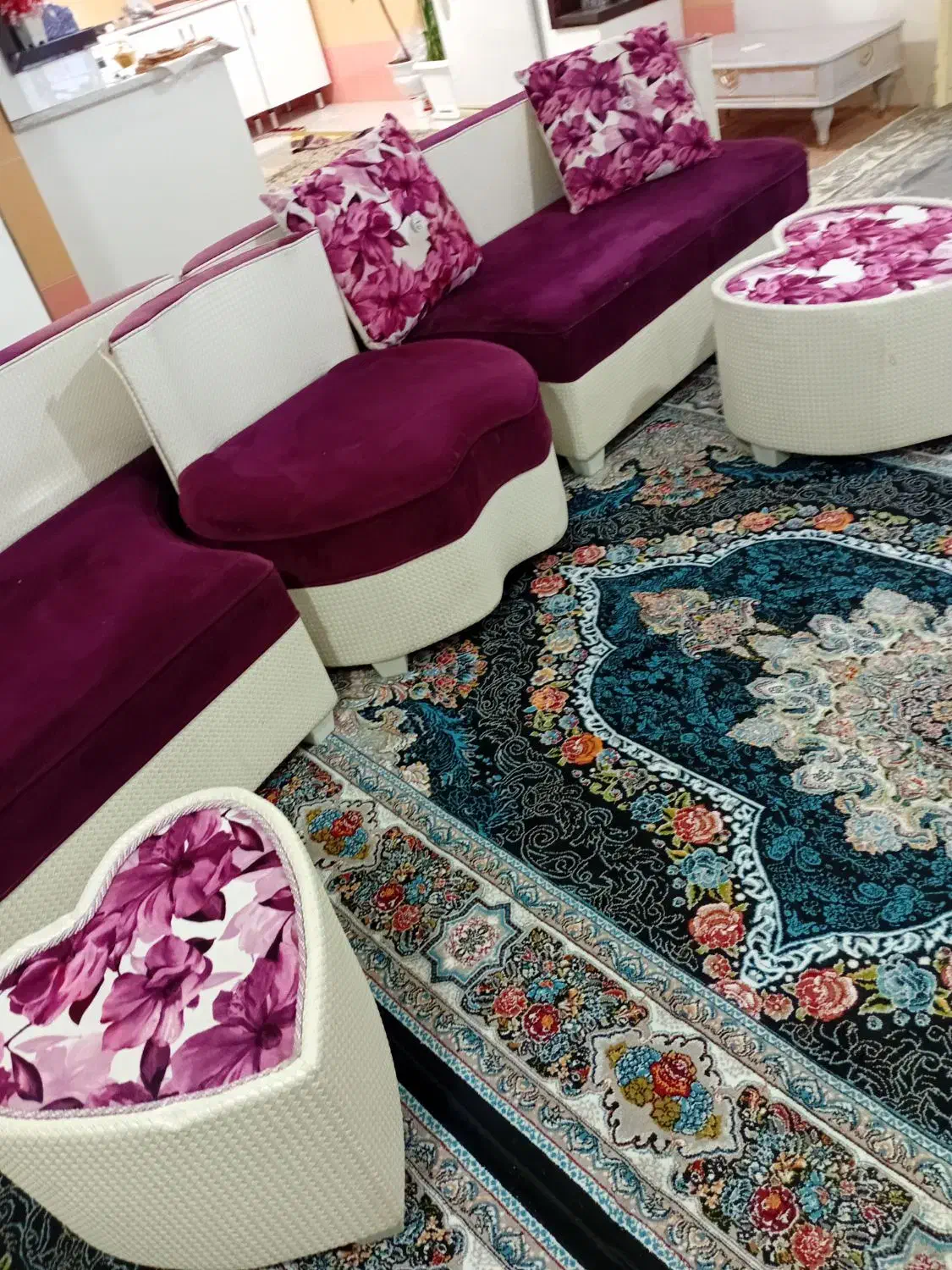 مبل ۵ نفره در حد|مبلمان خانگی و میز عسلی|ارومیه, |دیوار