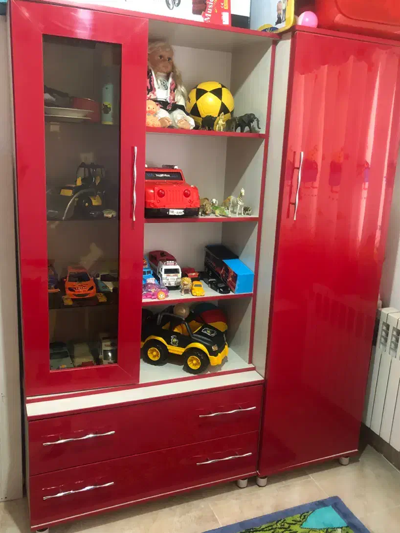 تخت و کمد نوجوان|تخت و سرویس خواب|گرگان, |دیوار