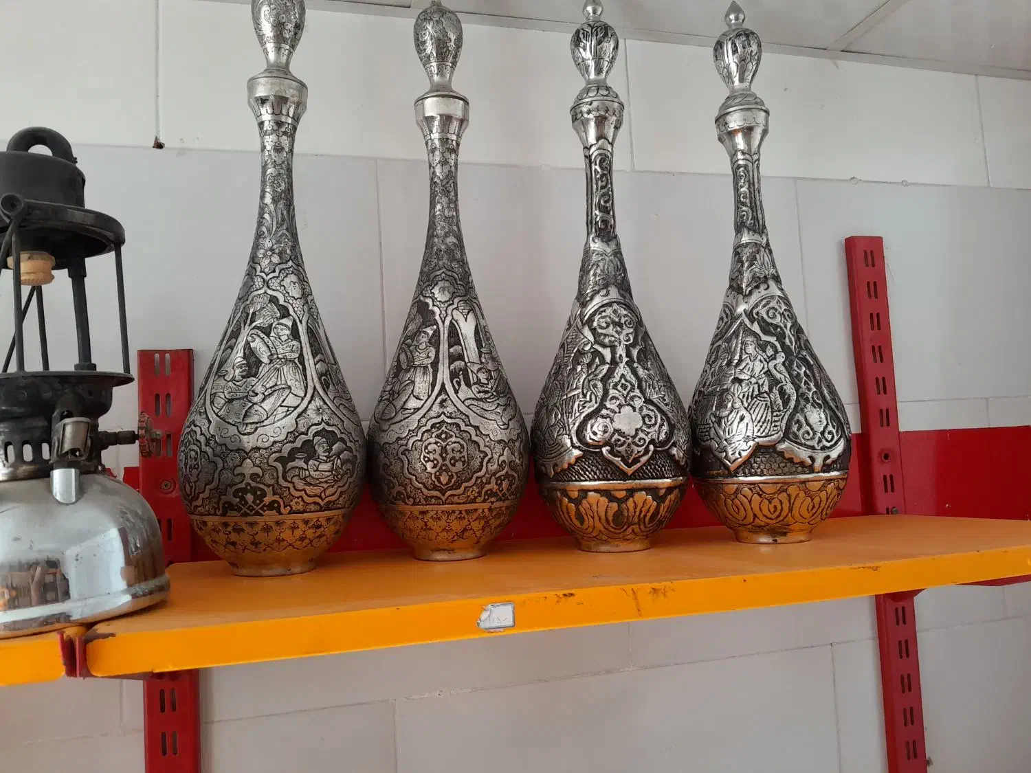 تنگ قلم کاری|کلکسیون اشیاء عتیقه|شال, |دیوار