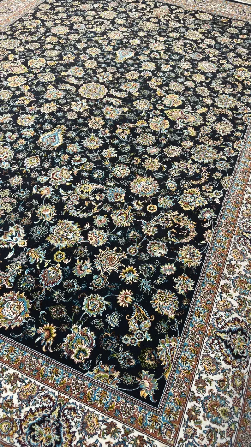 جفت فرش ۹ متری افشان نگین مشهداصل ۷۰۰ شانه|فرش|اراک, |دیوار