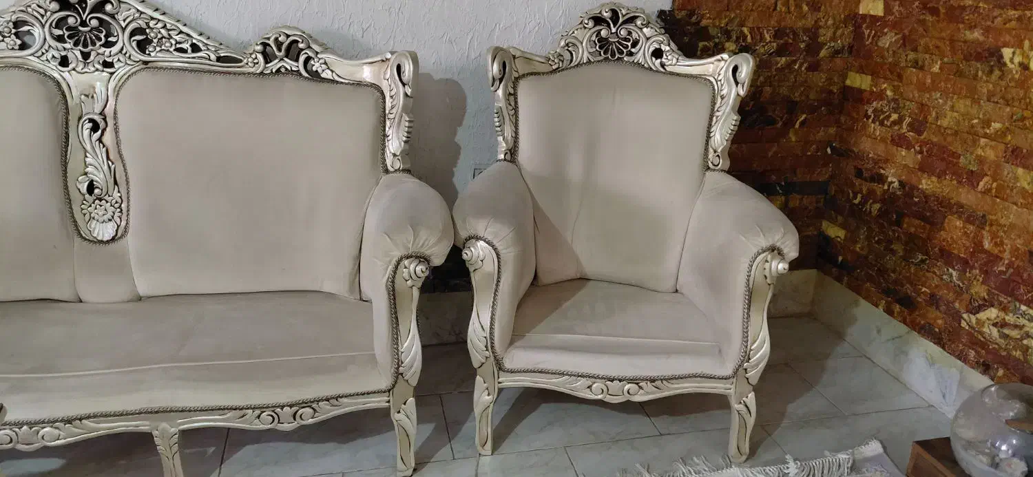 مبل سلطنتی|مبلمان خانگی و میز عسلی|ابهر, |دیوار