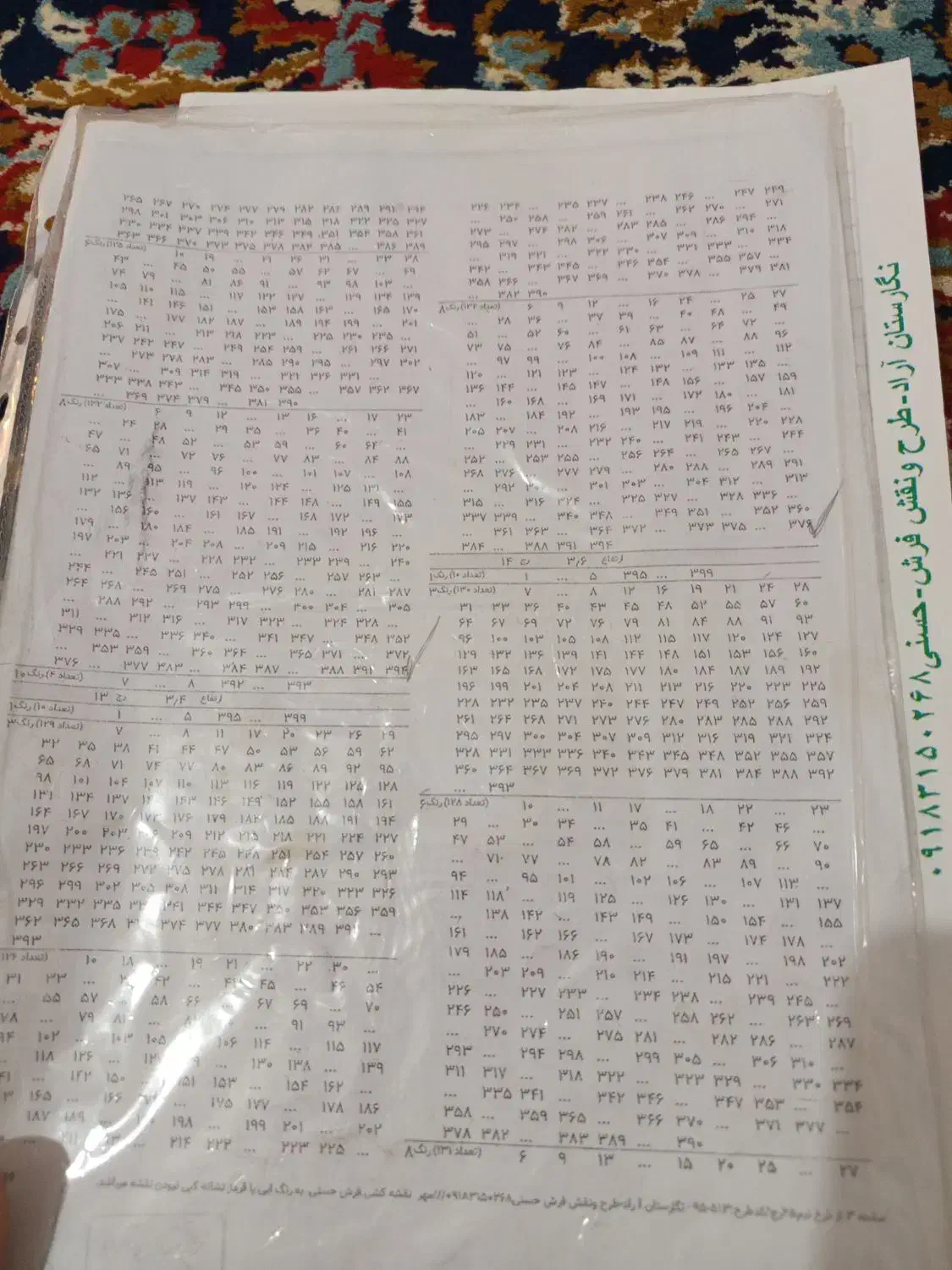 نقشه بیجار کامپیوتری|فرش|نهاوند, |دیوار