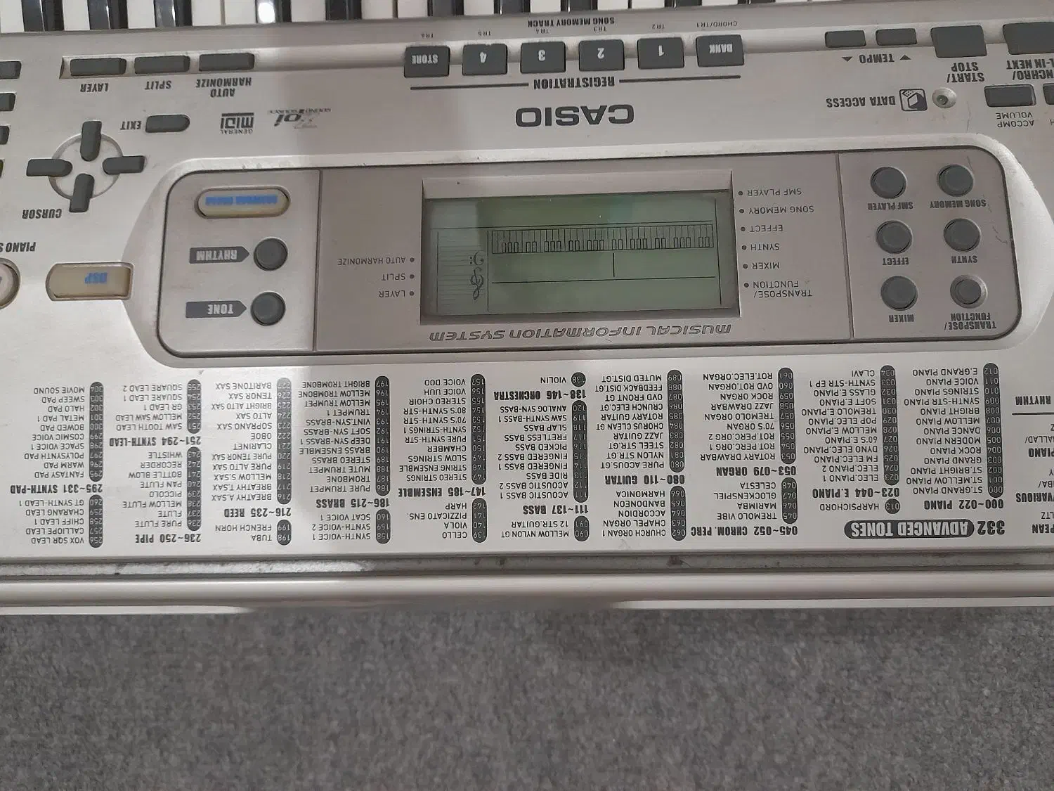 ارگcasio ctk90|پیانو، کیبورد، آکاردئون|خوی, |دیوار
