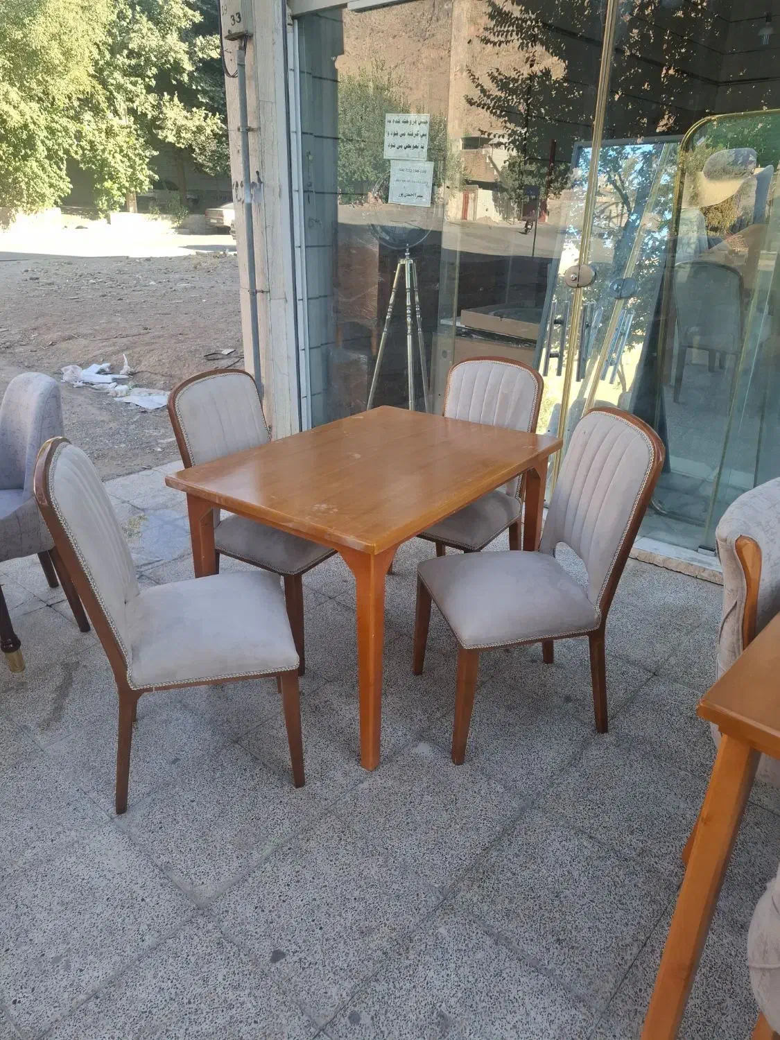 معدن میزصندلی غذاخوری ناهارخوری۹|میز و صندلی غذاخوری|خرم‌آباد, |دیوار