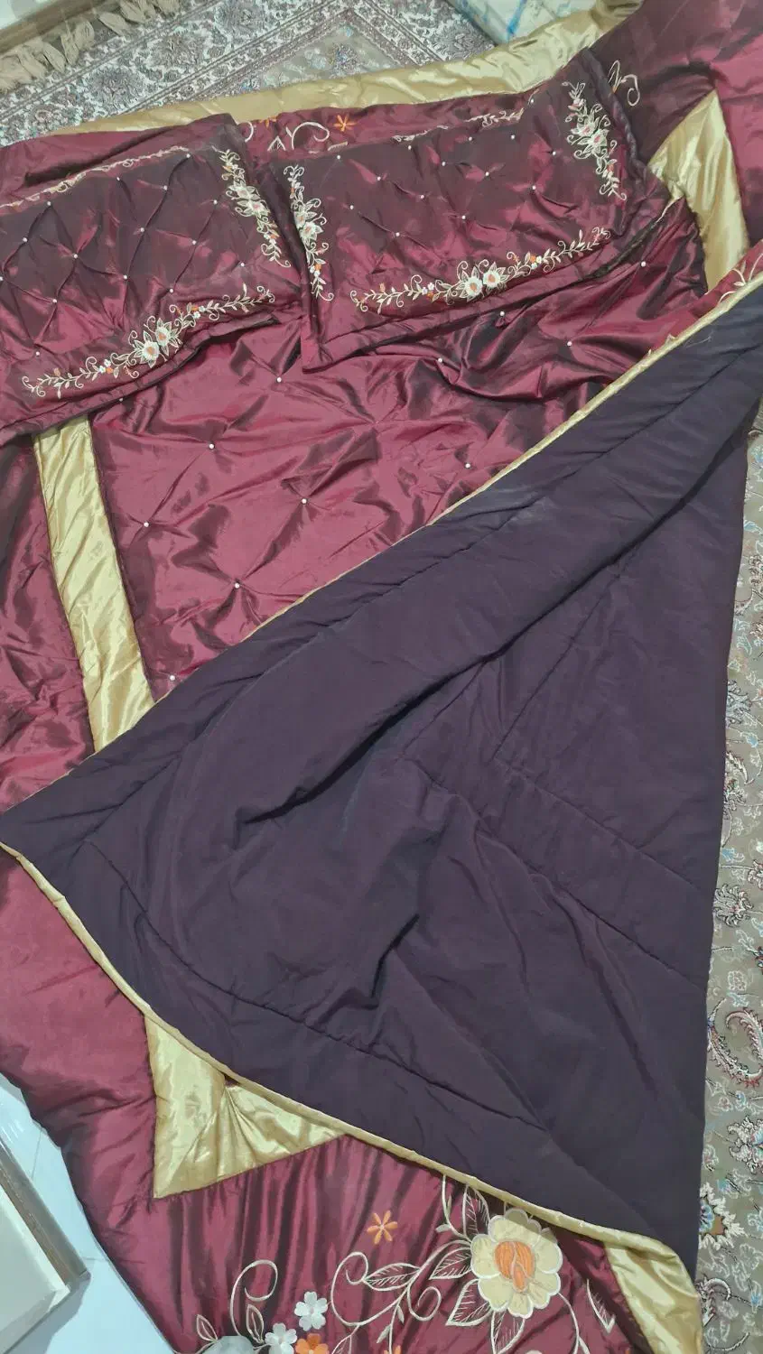 روتختی پتوی گلدوزی و بالش|سرویس روتختی|تهران, جیحون|دیوار