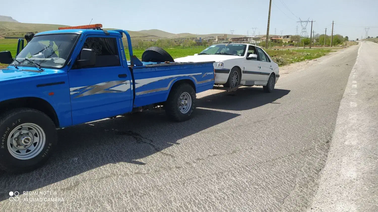 امداد خودرو چرخگیر جرثقیل یدک کش خودروبر|خدمات حمل و نقل|کرمانشاه, |دیوار