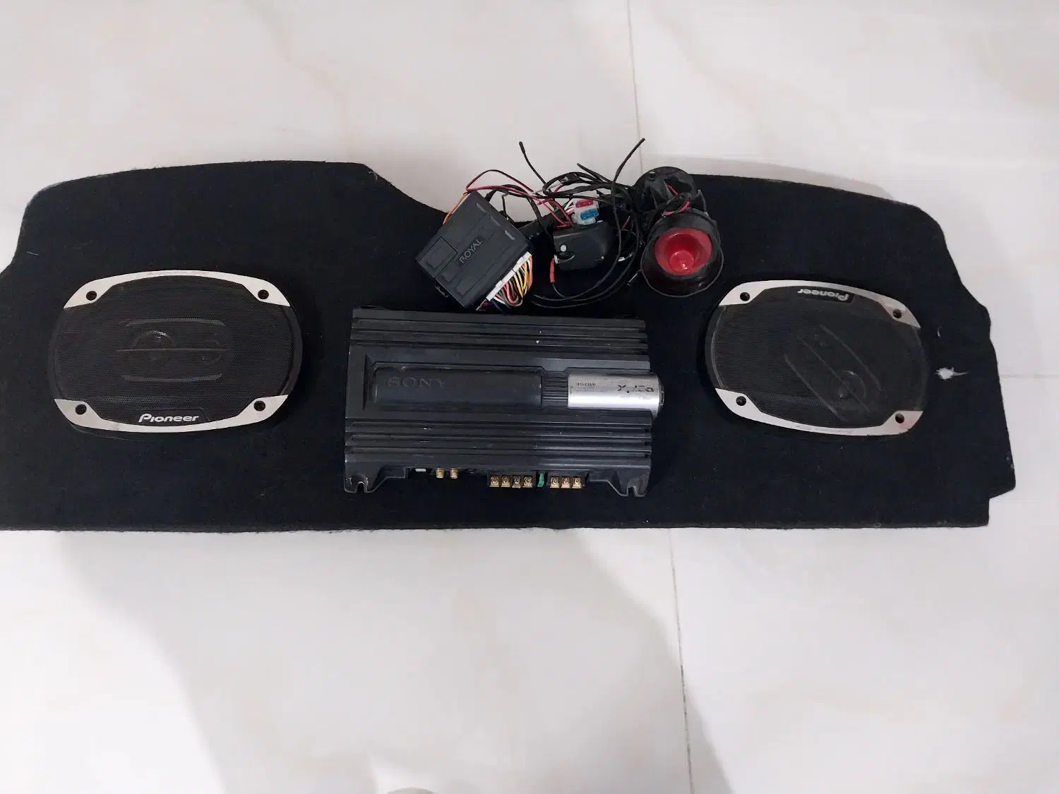 یک جفت باند پایونیر ۶۹۷۵ ،دزدگیر رویال، آمپ|قطعات یدکی و لوازم جانبی|اصفهان, امیرعرب|دیوار