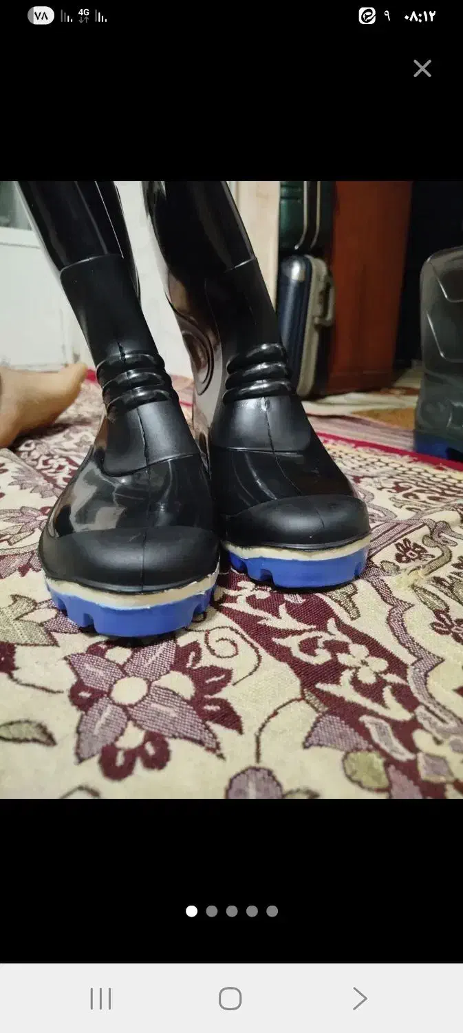 کفش ایمنی سایز۴۰ وچکمه هادوجفت سایز۴۱ و۴۳|کیف، کفش، کمربند|کرج, احدآباد|دیوار