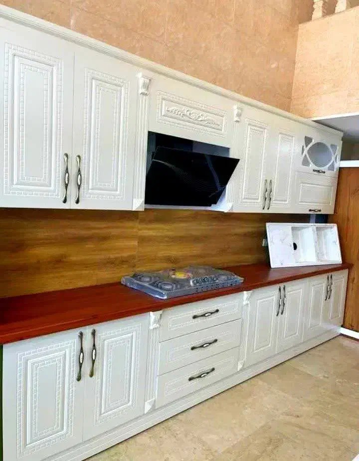 کابینت آبی نفتی سفید یخی کد۵۹۶۷۲۹۲|مصالح و تجهیزات ساختمان|نور, |دیوار