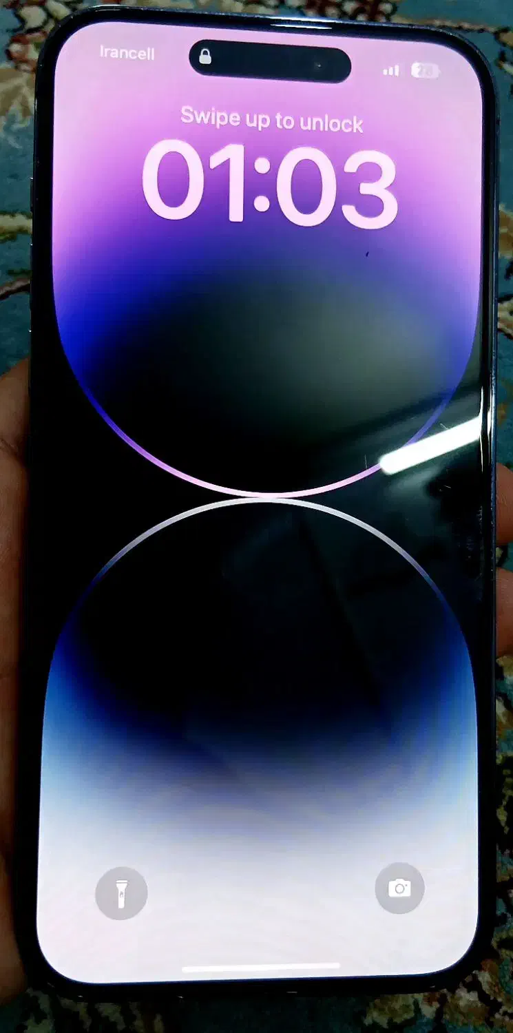 اپل 14پرومکس 256 رنگ بنفش|موبایل|زاهدان, |دیوار