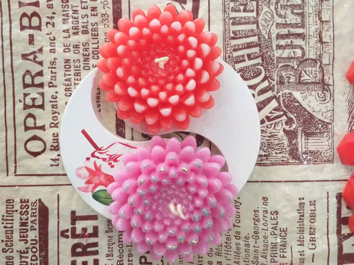 انواع ظروف و شمع|صنایع دستی و سایر لوازم تزئینی|شوشتر, |دیوار