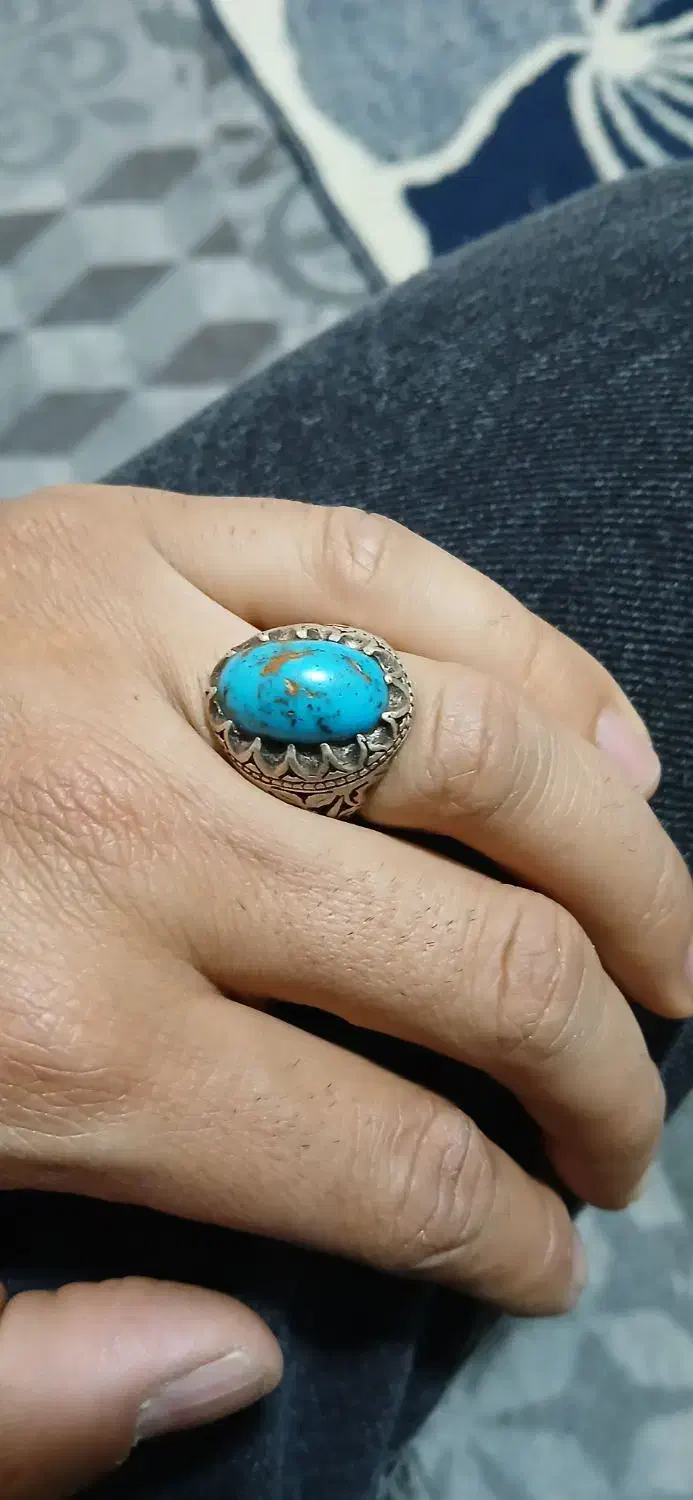 انگوشتر فیروزه|جواهرات|کرمان, |دیوار